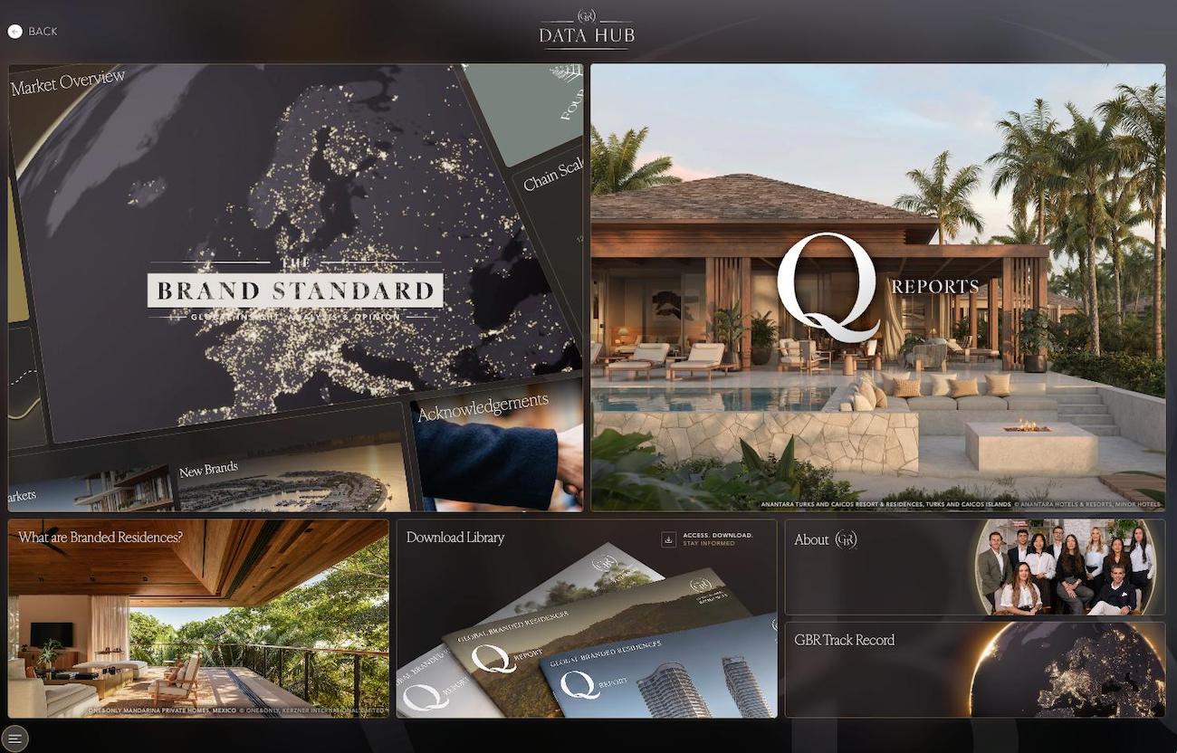 The new GBR Data Hub brings together proprietary research, market data and analysis in a single interactive platform