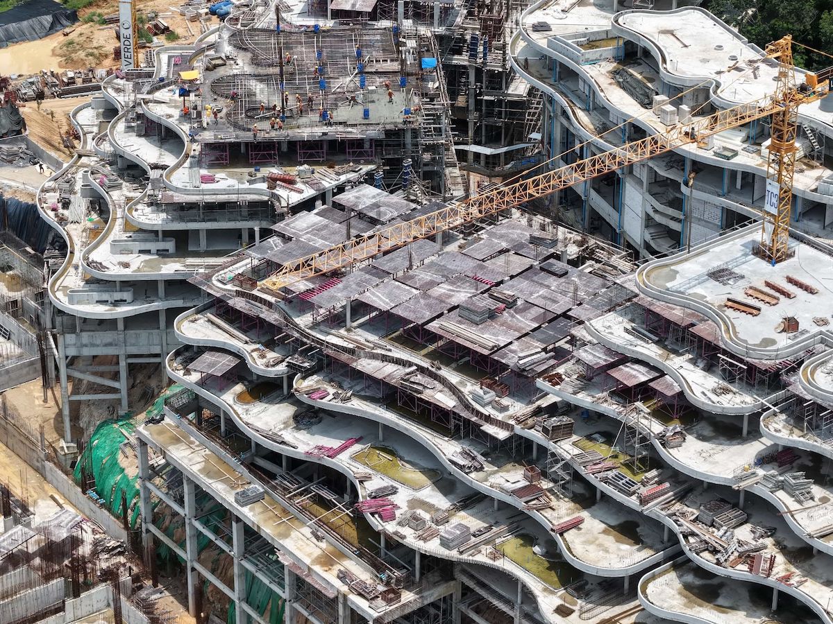 Layan Verde Phuket Thailand construction progress