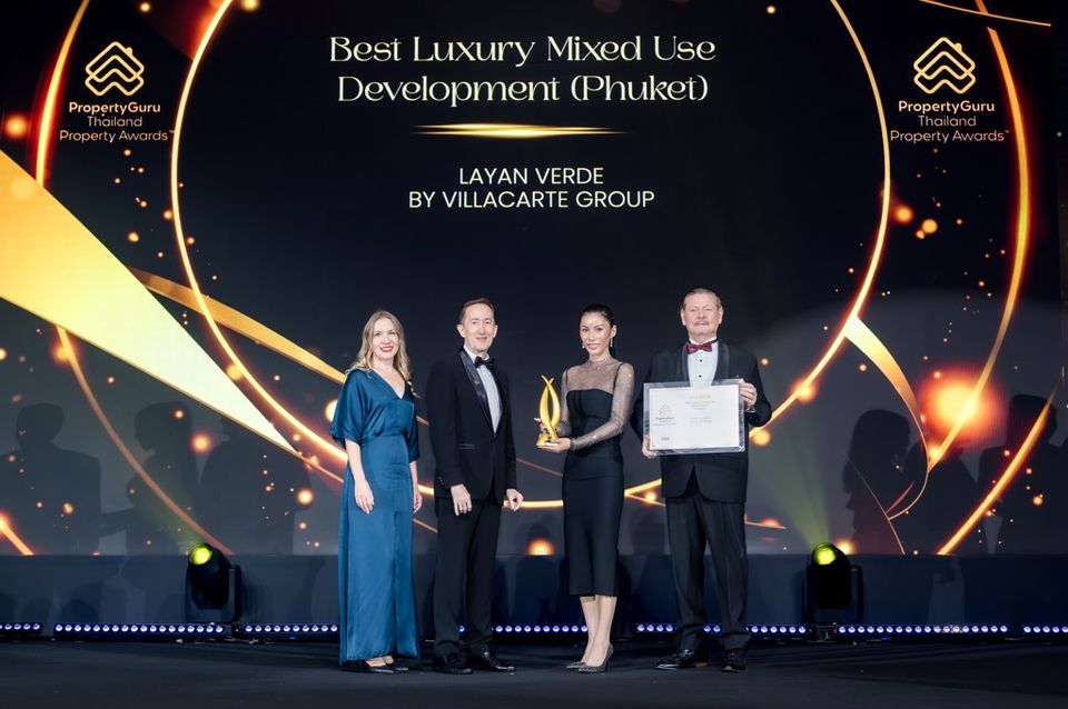 Layan Verde awarded Best Luxury Mixed Use Development (Phuket)