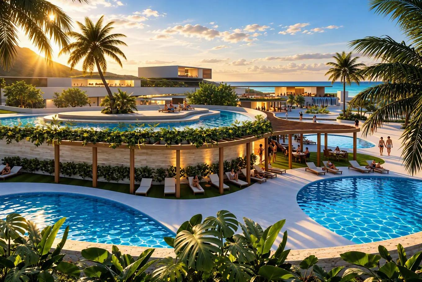 Operating under the Meliá Hotels & Resorts brand, the new complex will feature 350 rooms and suites, complemented by 145 exclusive Branded Residences