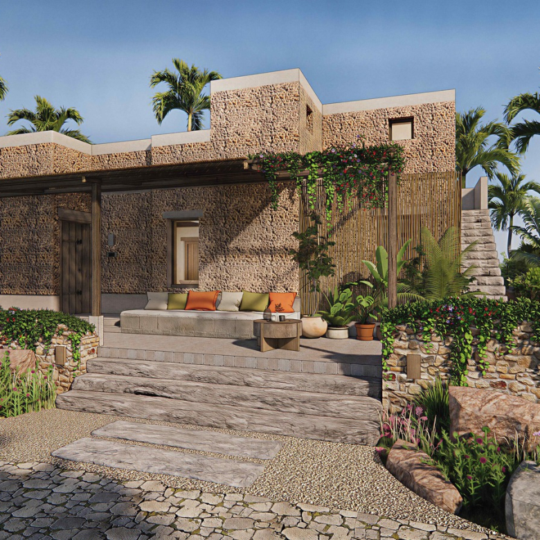 Pamoja Villa Two bedrooms, a plunge pool, broad veranda and roof terrace at Liyongo Zanzibar