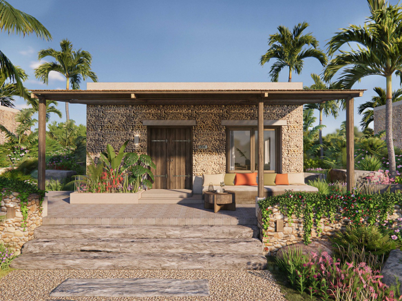 Kaya Villa. A one-bedroom villa with superior open-living area, plunge pool and extended garden space at Liyongo Zanzibar